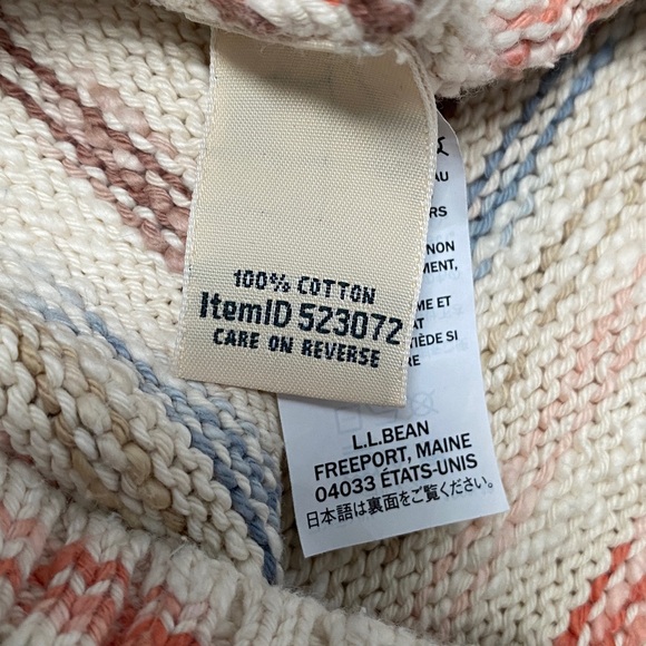 LL Bean Cotton Sweater - Picture 4 of 4